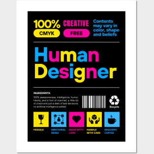 human designer Posters and Art